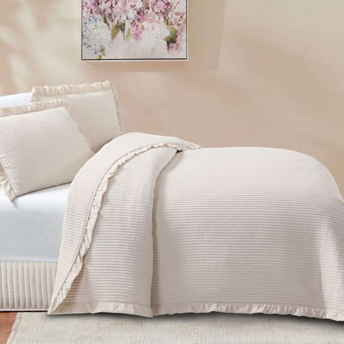 Armony (Beige) Bedspread-1