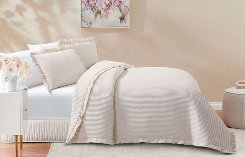 Armony (Beige) Bedspread-1