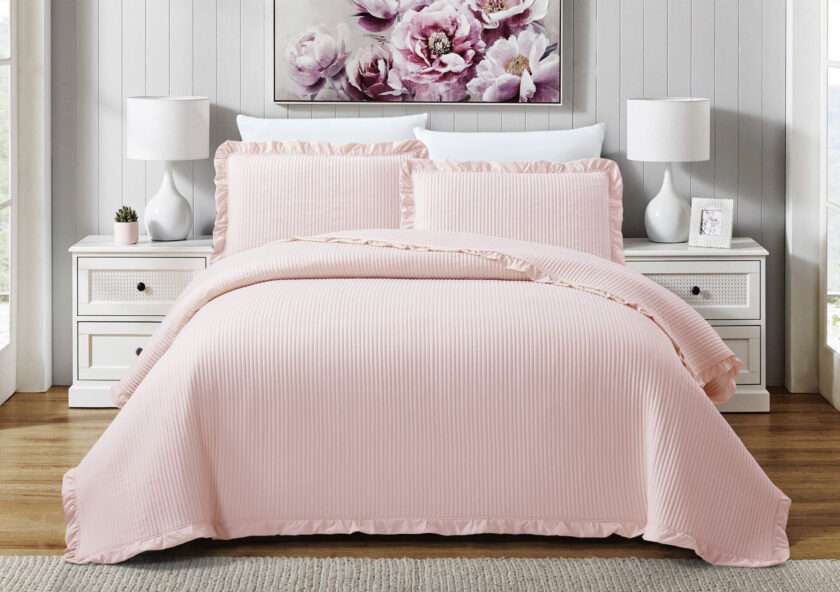 Armony (Pink) Bedspread-2