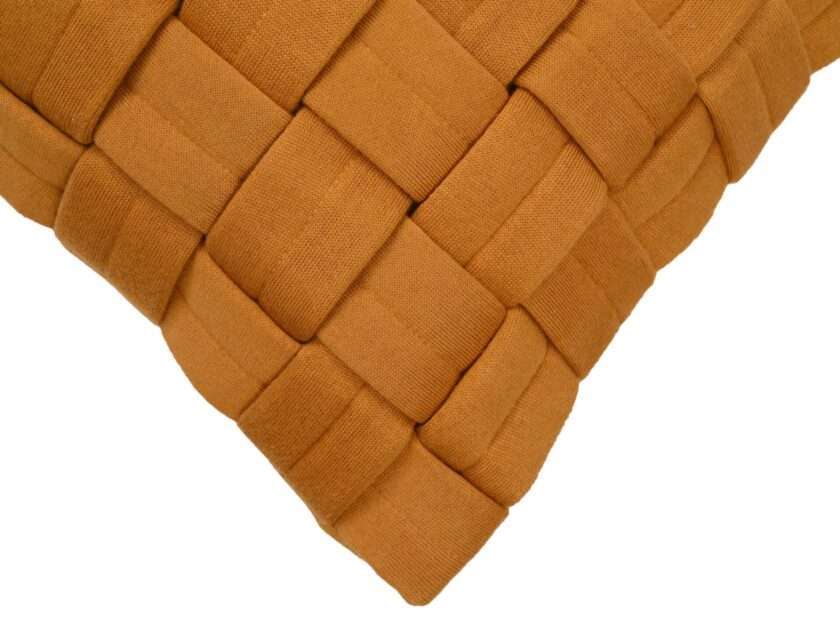 Clusp (Mustard) Cushion with polyfiller-5