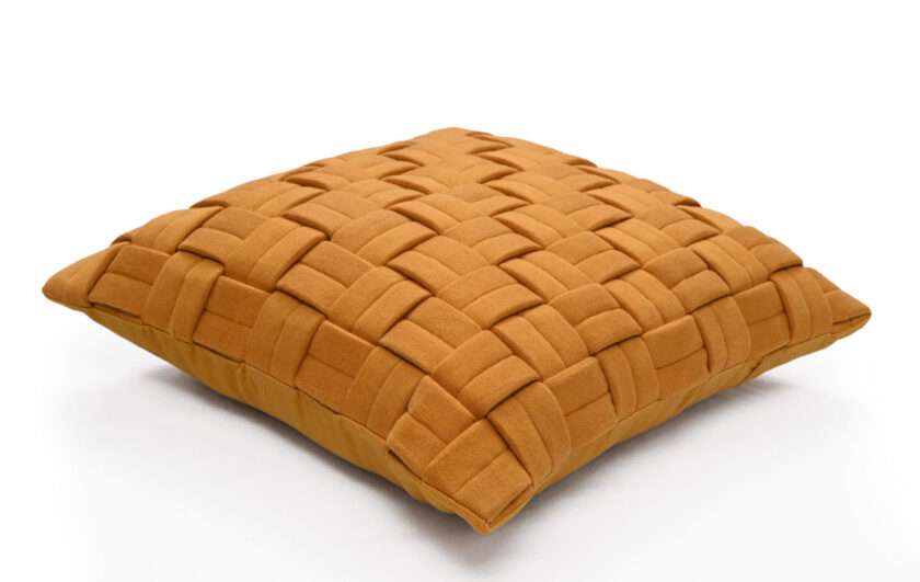 Clusp (Mustard) Cushion with polyfiller-3