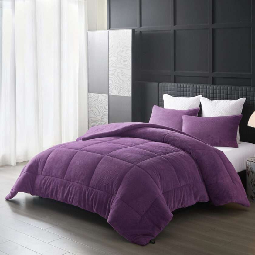 Cassiano (Purple) Κουβέρτα/Πάπλωμα-3