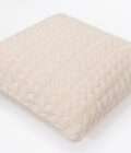 Classical Cable 50x50 Cushion with polyfiller (Natural)-1
