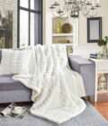Boggi (White) 130×180 Throw/Blanket-1