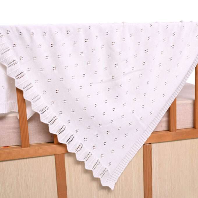 Bunny/Toy (Ivory) 80x100 Baby blanket with toy-1