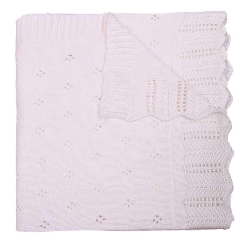 Bunny/Toy (Ivory) 80x100 Baby blanket with toy-4