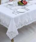 PLS-7B027 (White) Tablecloth-1