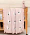 Lama/Toy (Pink) 80x100 Baby blanket with toy-1