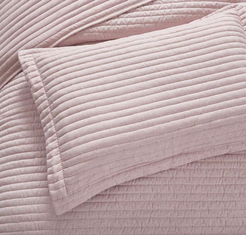 Mabelle (Dusty Rose) Bedspread-5