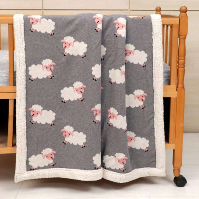 Sheep 100x120 Κουβέρτα Bebe-1