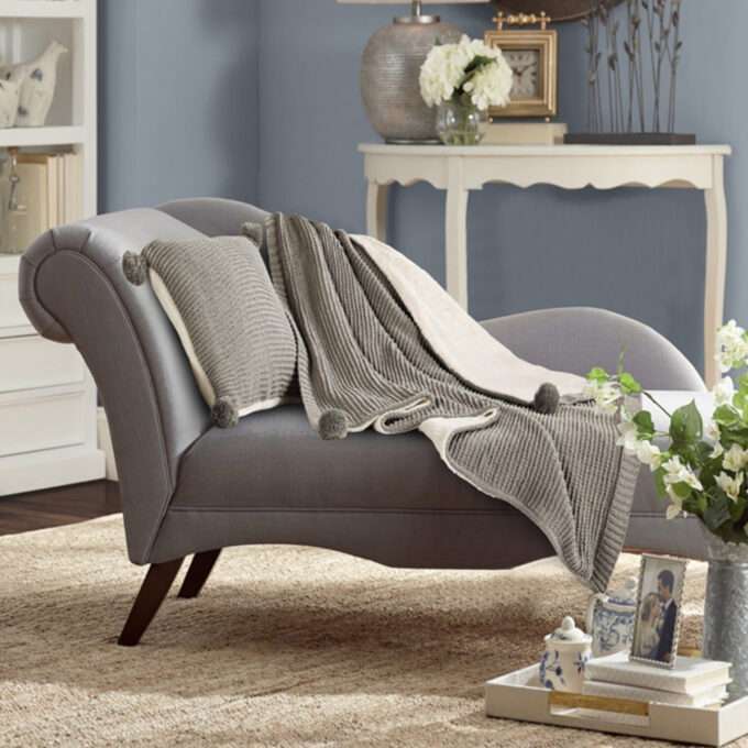 Gilda 45x45 Cushion with polyfiller (Grey)-1