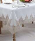PLS-7B027 (Lt Coffee) Tablecloth-1