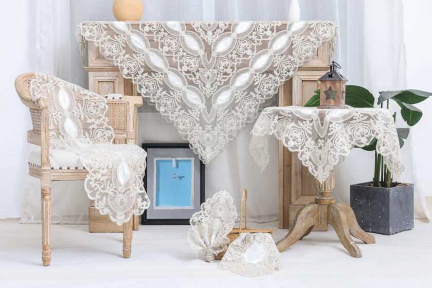 PLS-TB1157 (Ivory) Table linen-1