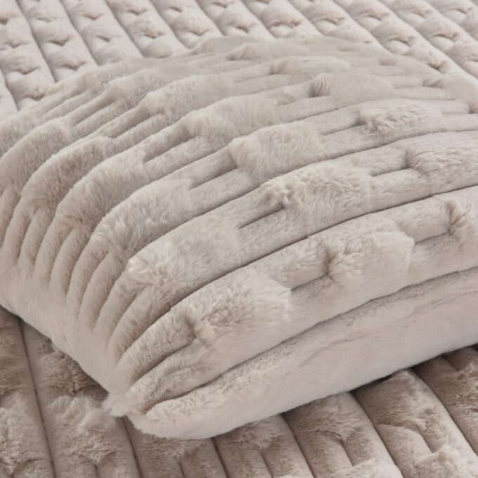 Boggi (Lt Beige) 45x45 Cushion with polyfiller-1