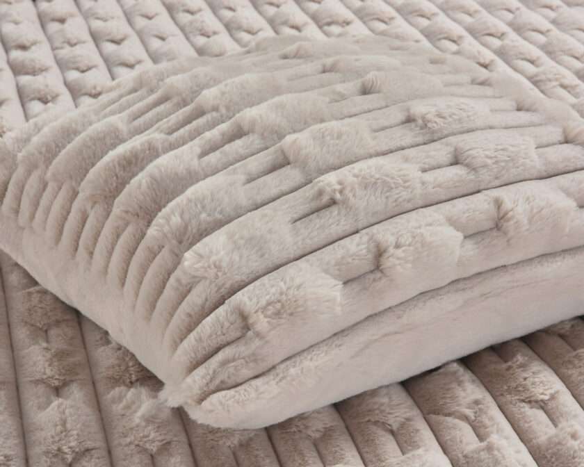 Boggi (Lt Beige) 45x45 Cushion with polyfiller-1