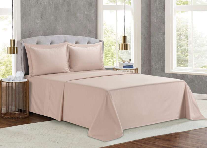 Monaco (Pink) (ΣΕΤ ΣΕΝΤΟΝΙΑ Υ/Δ 245×270+2 ΜΑΞ/ΘΗΚΕΣ 52×75) 300TC-3