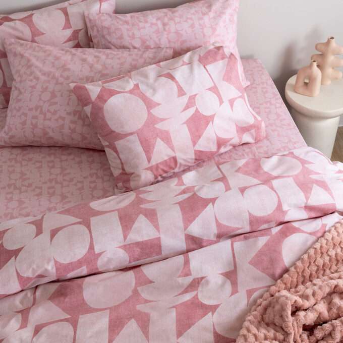 Σετ Μονά Σεντόνια Fashion Life 170x260 FL6289 Με Λάστιχο