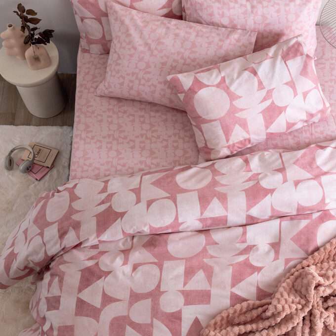 Σετ Υπέρδιπλα Σεντόνια Fashion Life 240x260 FL6289 Χωρίς Λάστιχο