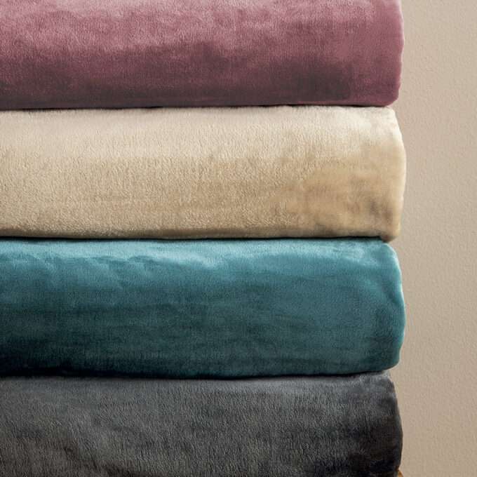 Κουβέρτα Fleece 160x220 LUCY FOG