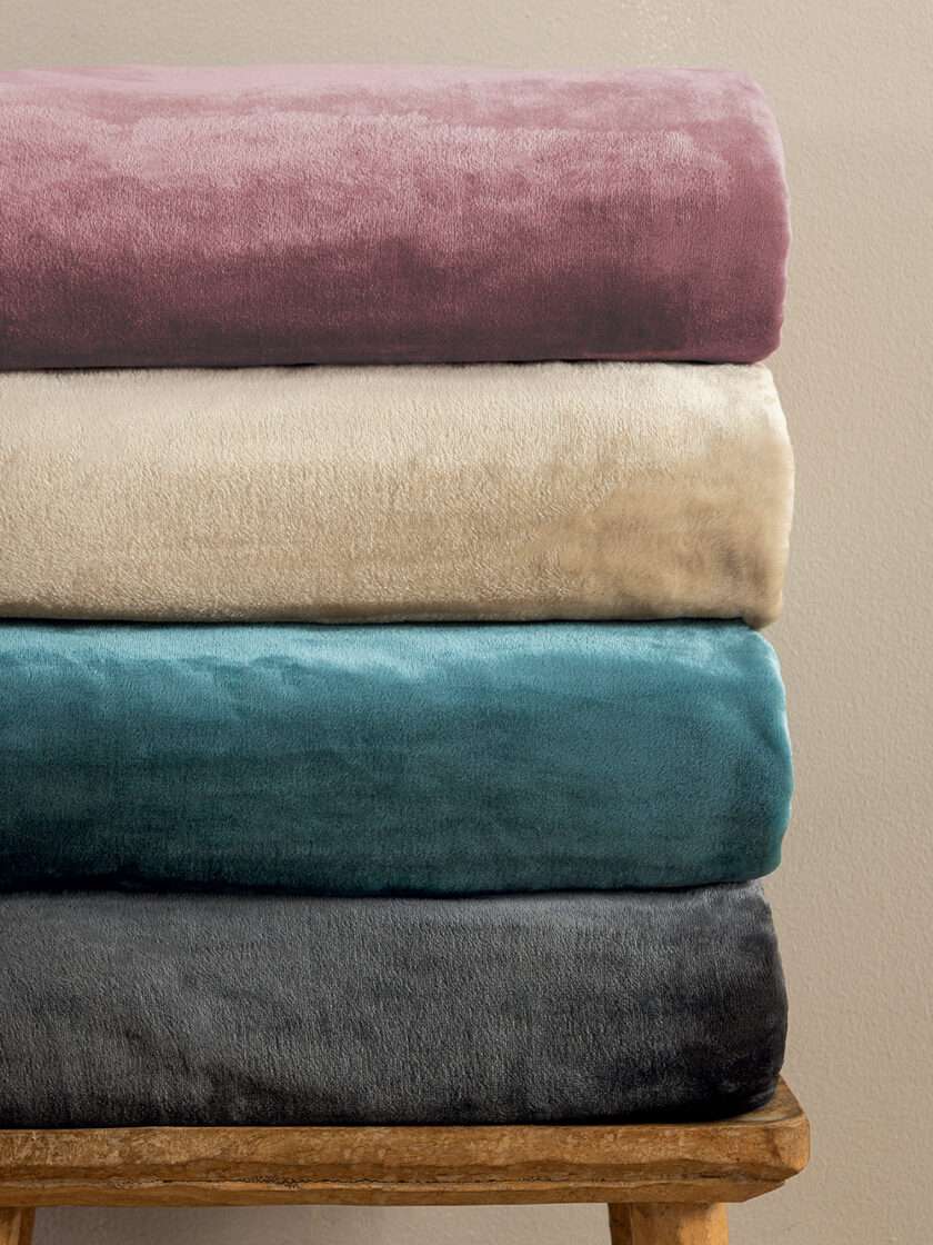 Κουβέρτα Fleece 160x220 LUCY FOG
