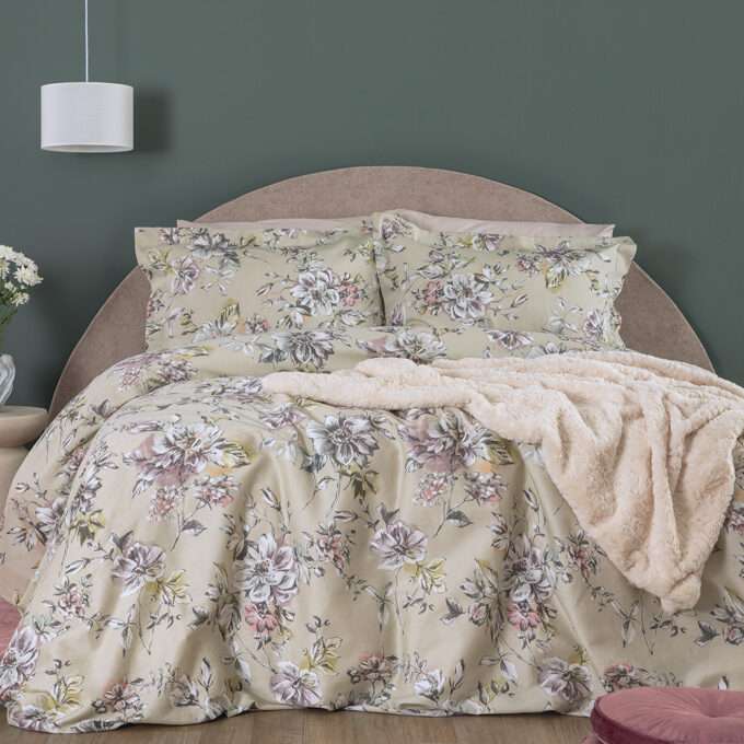 Σετ Παπλωματοθήκη Υπέρδιπλη Ivy 230x250 IS813