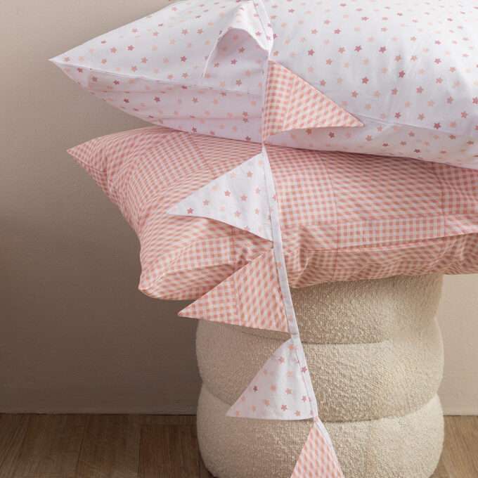 Ζεύγος Μαξιλαροθήκες 52x72 BB101 ROSE