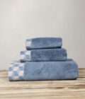Πετσέτα 50x100 Luxe - Denim Blue