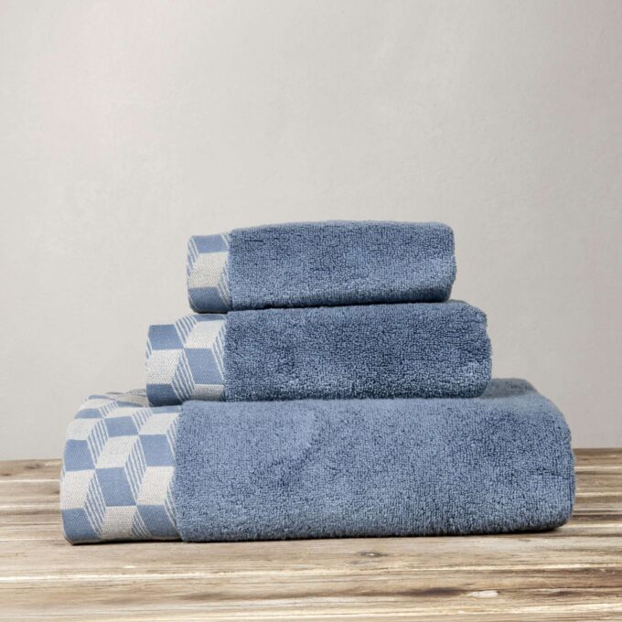 Πετσέτα 50x100 Luxe - Denim Blue