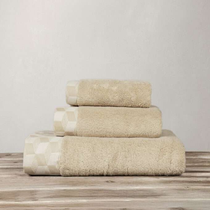 Πετσέτα 50x100 Luxe - Mustard Beige