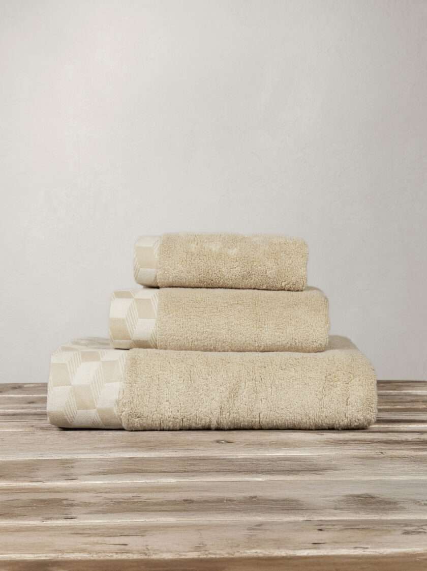 Πετσέτα 50x100 Luxe - Mustard Beige