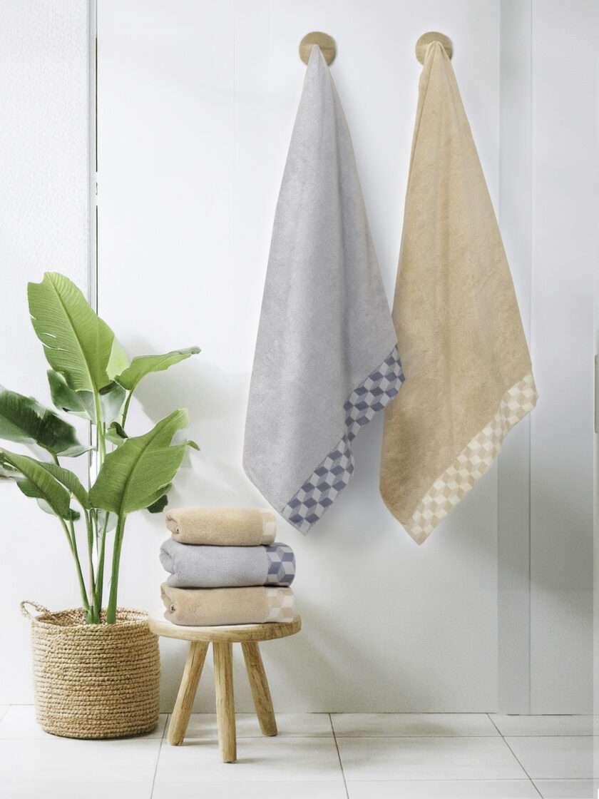 Πετσέτα 90x145 Luxe - Mustard Beige