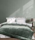 Κουβέρτα/Πάπλωμα Μονό 160x220 - Cira Dark Green