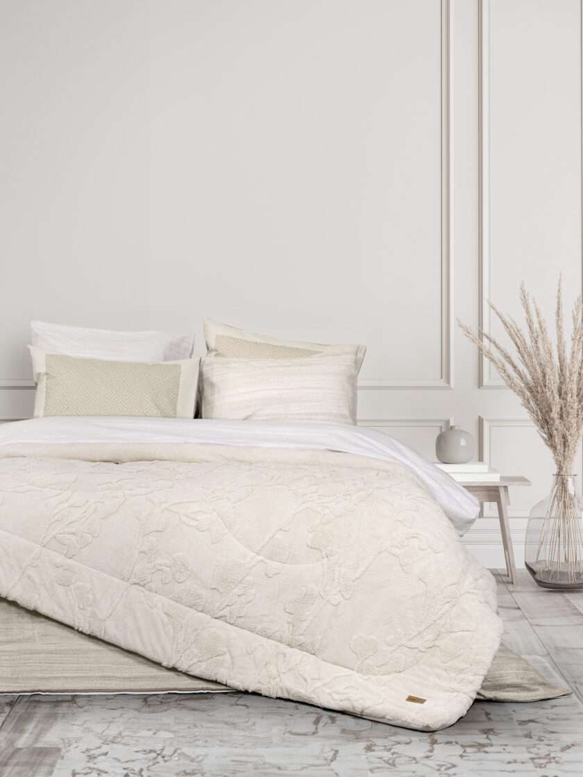 Κουβέρτα/Πάπλωμα Μονό 160x220 - Elara Light Beige