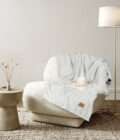 Κουβέρτα καναπέ 130x170 - Serenus Gray