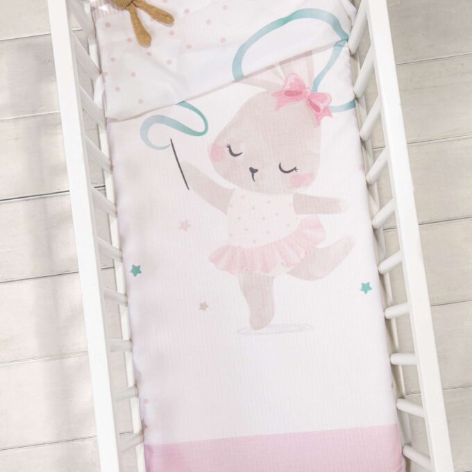 Σετ Σεντόνια Λίκνου - Ballet Bunny