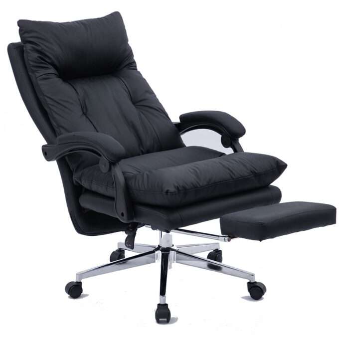 King Πολυθρόνα Γραφείου Δερμάτινη