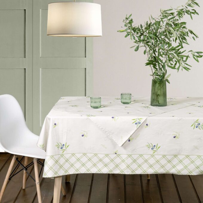 Τραπεζομάντηλο 140x140 - Olive