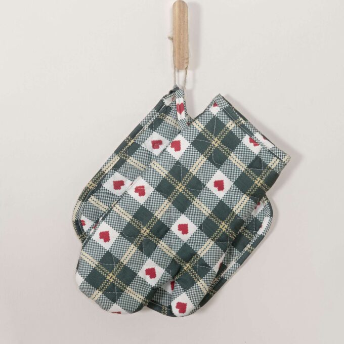 Σετ Κουζίνας (Γάντι + Πιάστρα) - Christmas Love