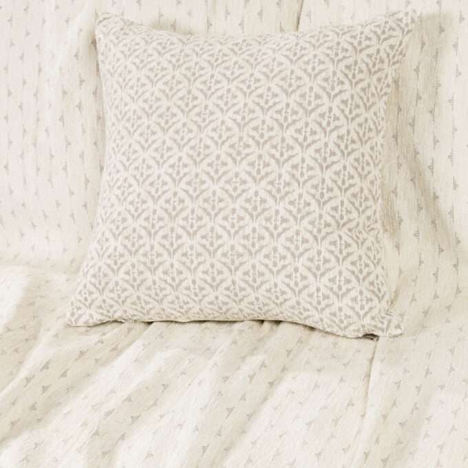 Διακοσμητική Μαξιλαροθήκη 45x45 - Roselle Ivory