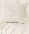 Διακοσμητική Μαξιλαροθήκη 45x45 - Roselle Ivory