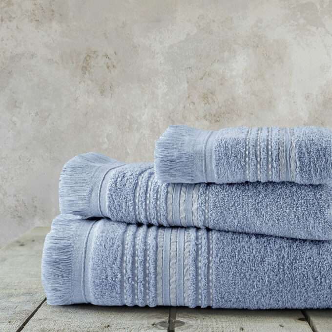 Σετ Πετσέτες (30x50 + 50x90 + 70x140) - Allora Blue