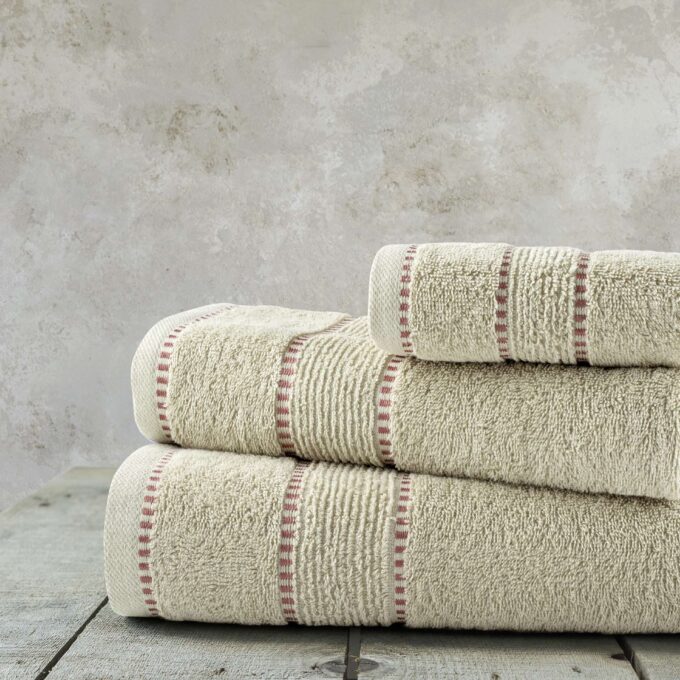 Σετ Πετσέτες (30x50 + 50x90 + 70x140) - Pivot Beige