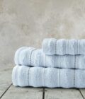 Σετ Πετσέτες (30x50 + 50x90 + 70x140) - Aura Light Blue