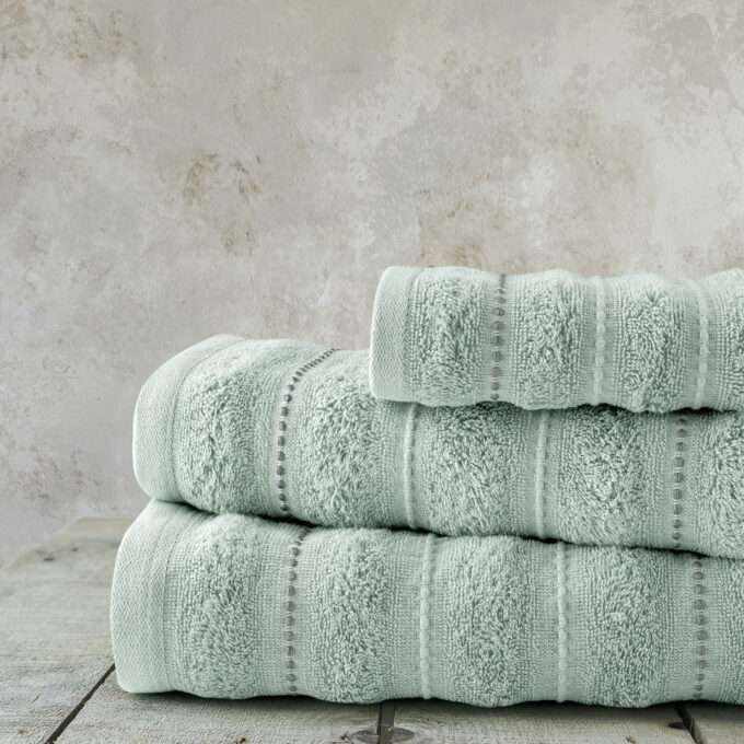 Σετ Πετσέτες (30x50 + 50x90 + 70x140) - Aura Mint