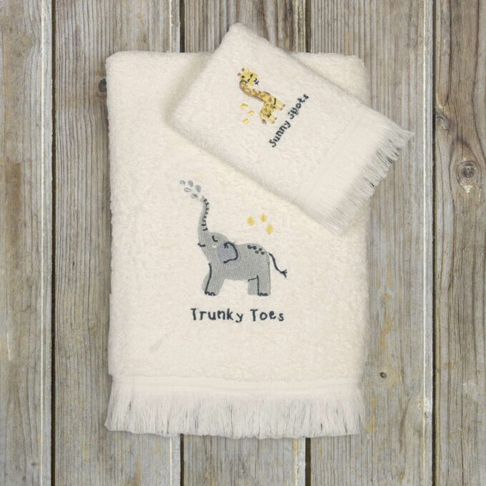 Σετ Πετσέτες (30x50 + 70x120) - Safari Pals