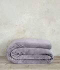 Κουβέρτα Βελουτέ Ημίδιπλη 180x220 Coperta - Smoky Lilac