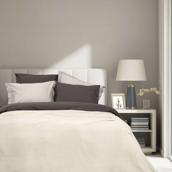 Κουβέρτα Μονή 160x220 - Alpa Light Beige