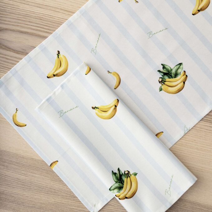 Σετ Σουπλά 2 x 35x50 - Banana
