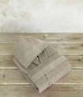 Μπουρνούζι με κουκούλα Zen - Medium - Taupe
