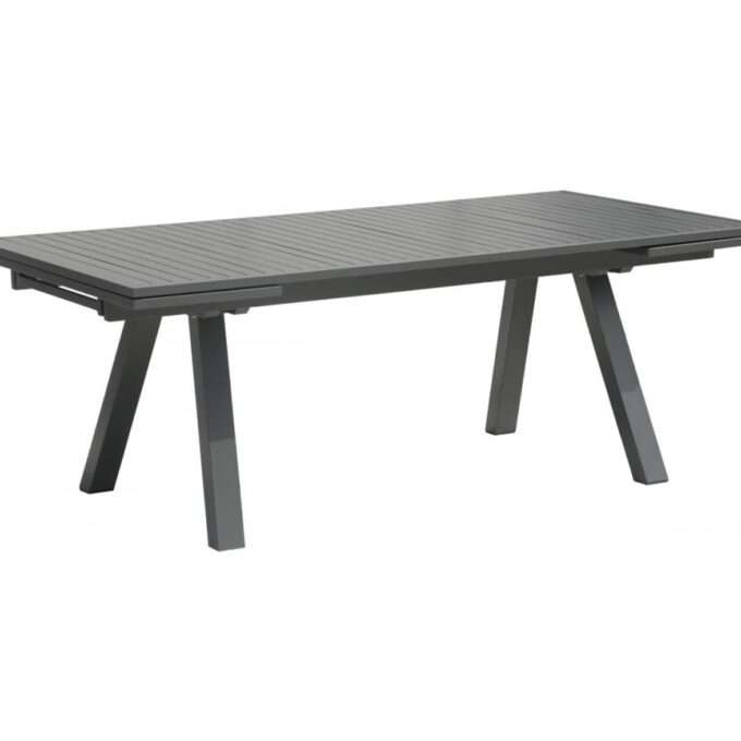 Miro Τραπέζι Αλουμινίου με επέκταση1